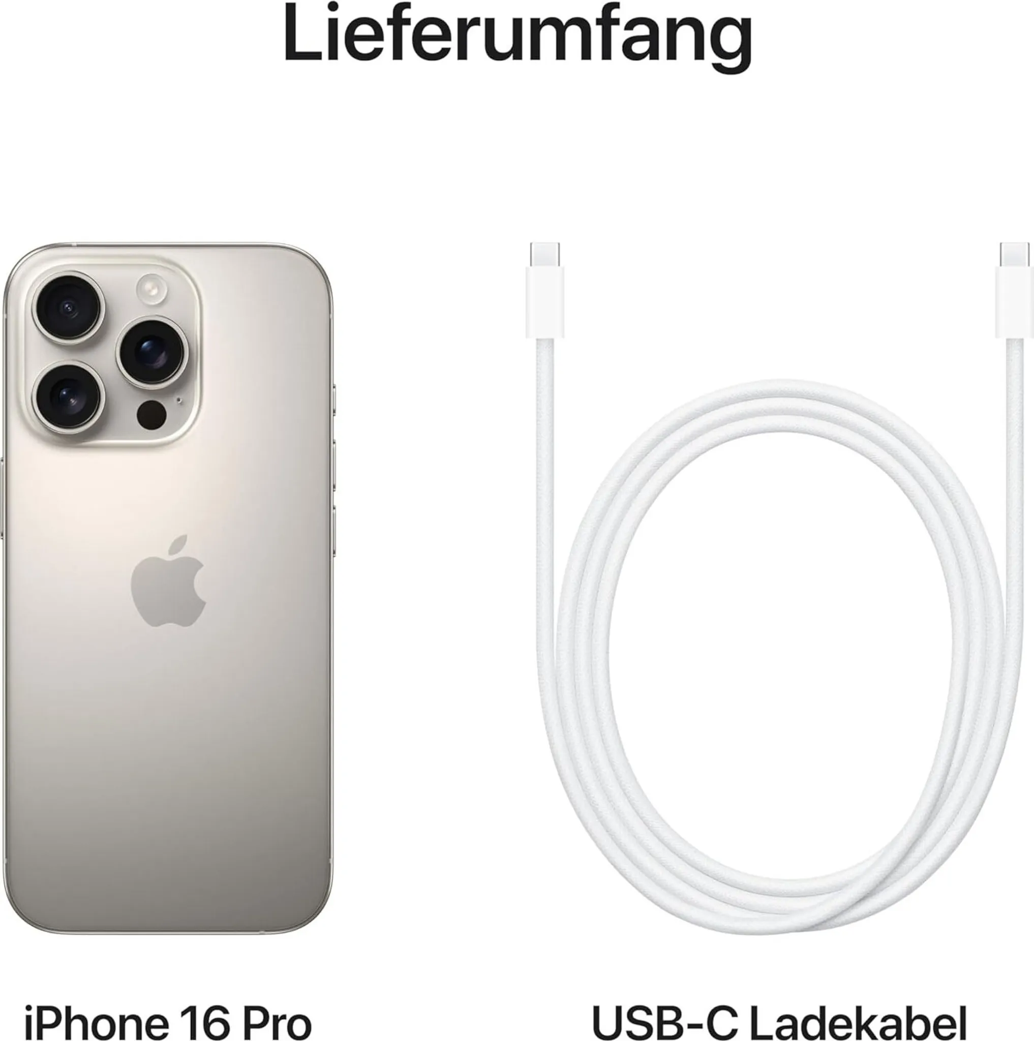 Apple iPhone 16 Pro 512GB Titan Wüstensand
